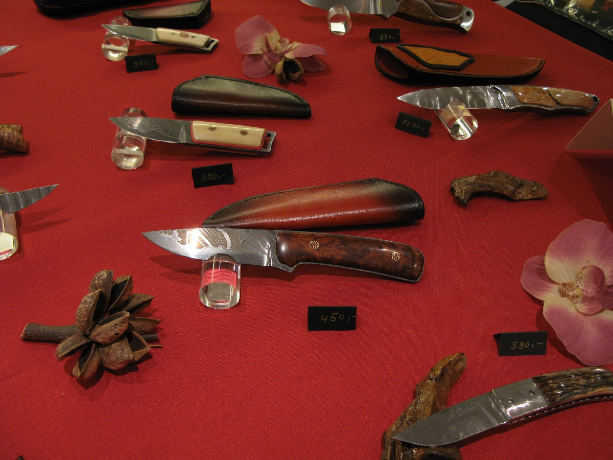 Alfred Dobner. Helsinki Knife Show 2011.