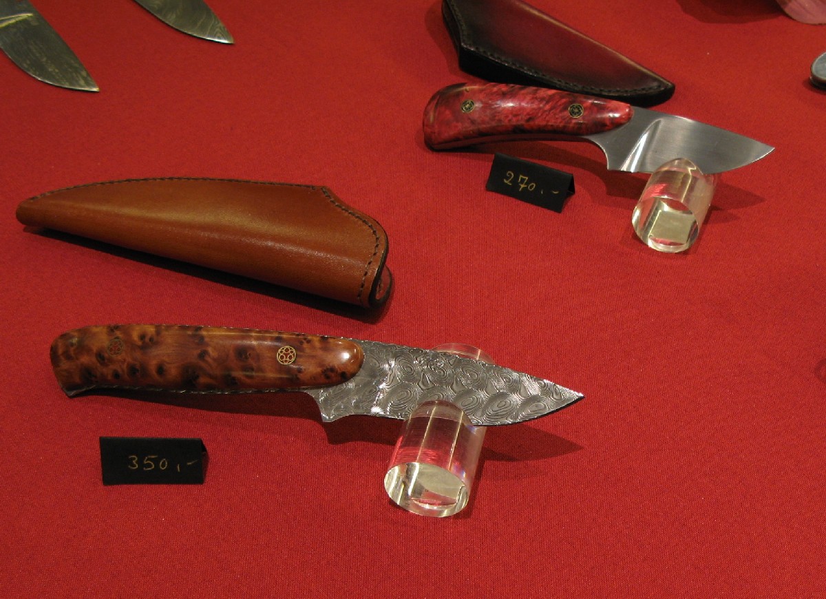 Alfred Dobner. Helsinki Knife Show 2011.
