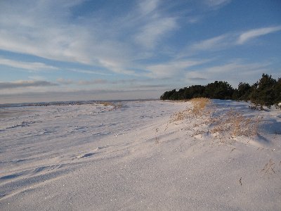 Зимний пляж Матси (Матсиранд)