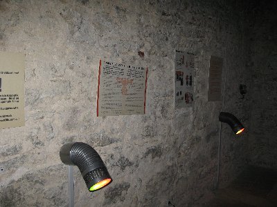 Passages of the bastions Kiek in de Kök