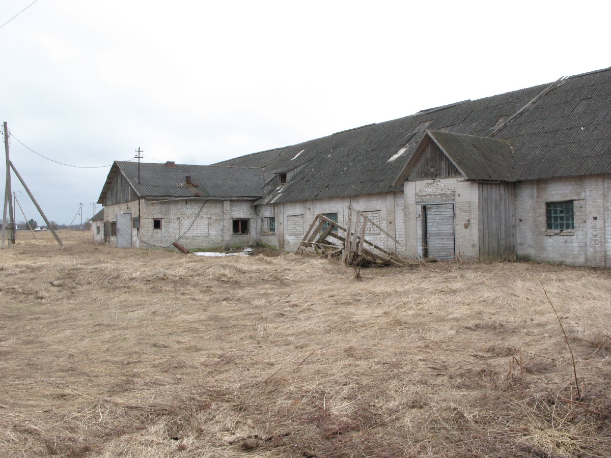  Field trips, abandoned barn. Near the Vintse village.