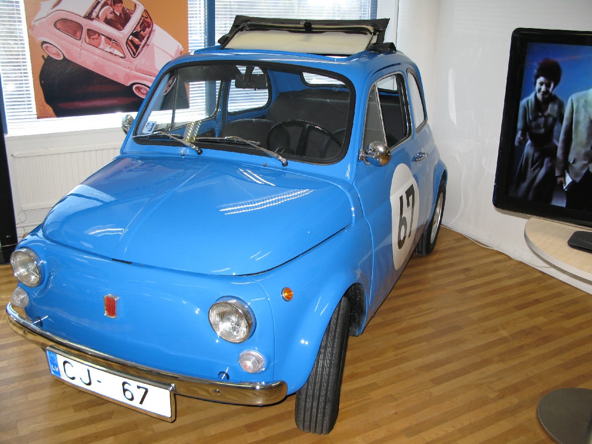 FIAT 500. 1971. Рижский Моторный музей.
