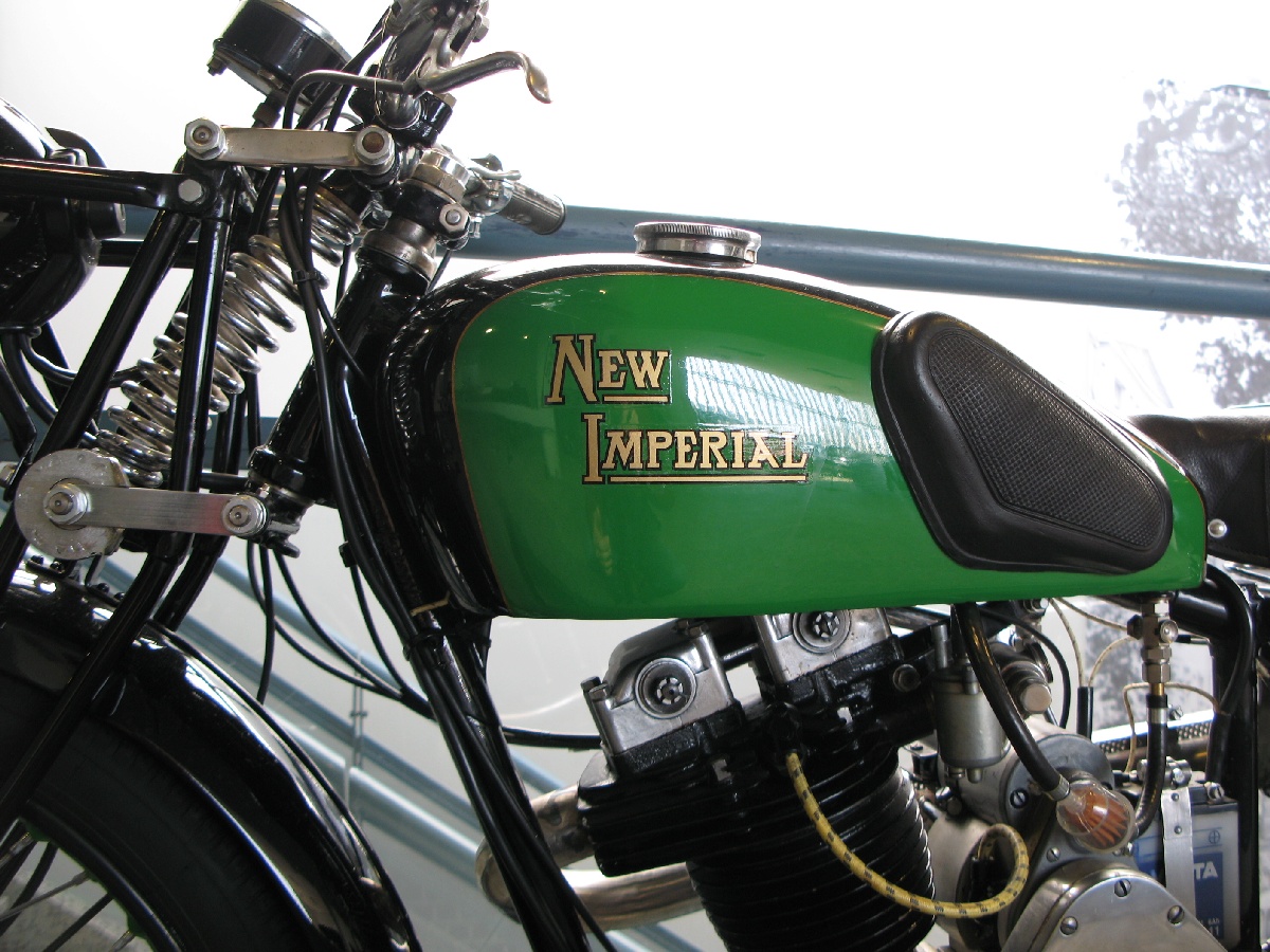 Мотоцикл NEW - IMPERIAL L 36. 1936. Рижский Моторный музей.