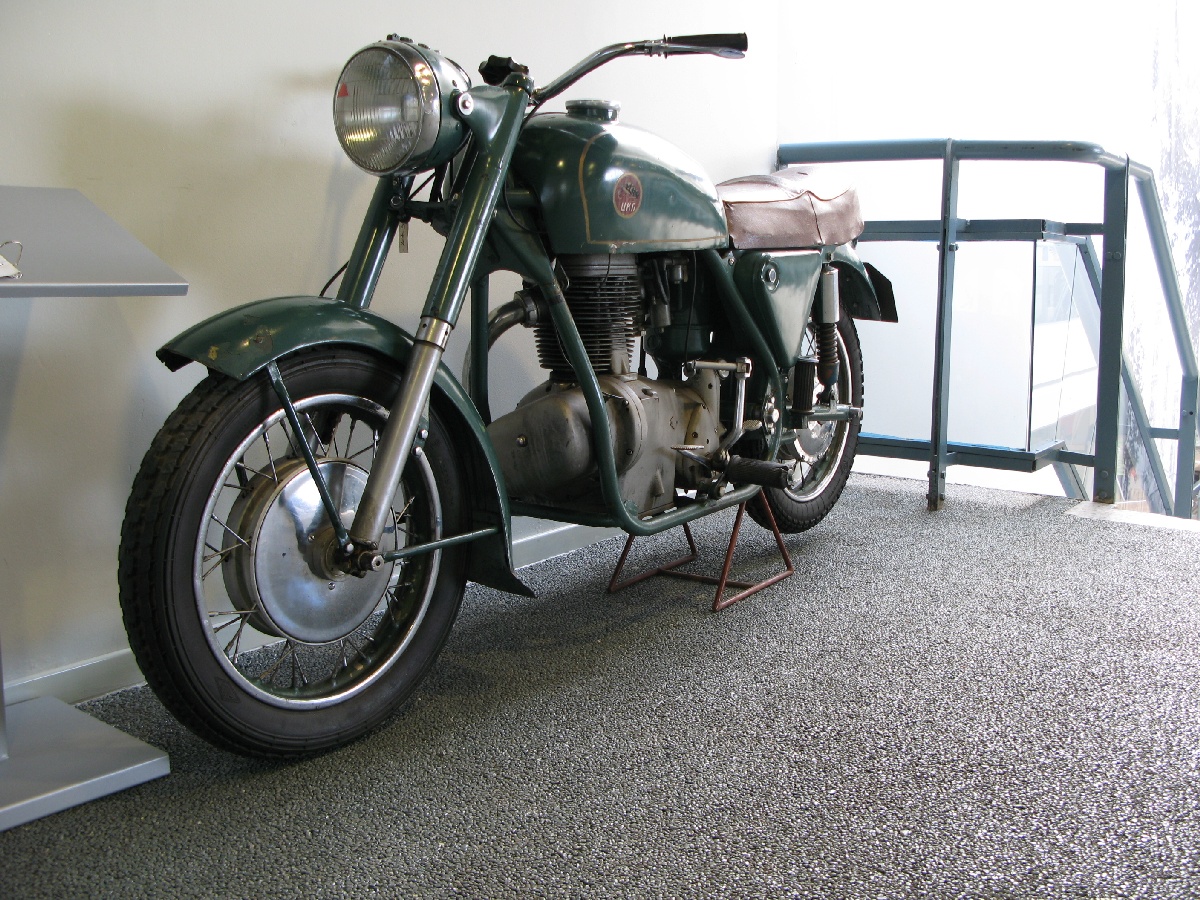 Motorcycle CKB M-31 (ЦКБ М-31). 1955. Riga Motor Museum.