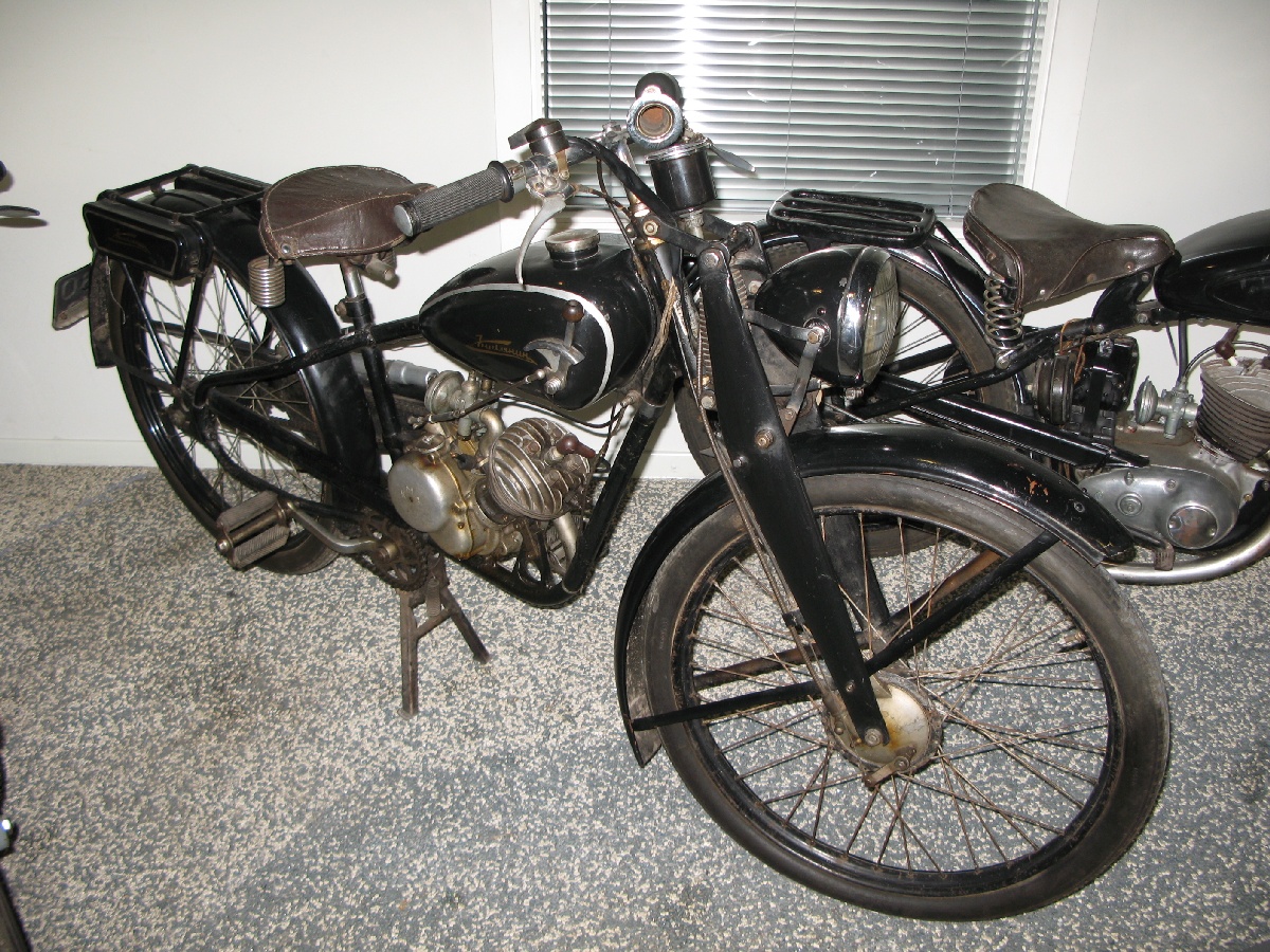 Motorcycle Kievljanin (Киевлянин). Riga Motor Museum.