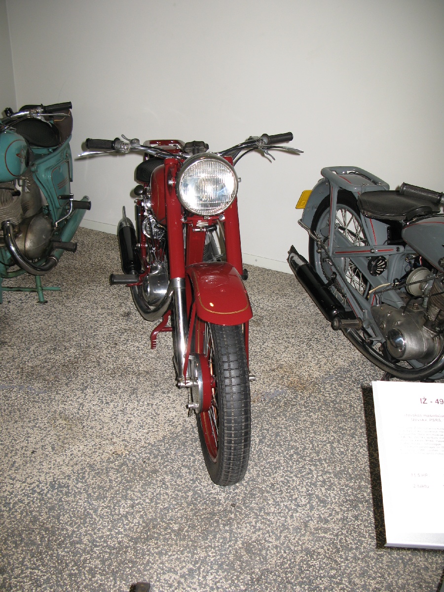 Мотоцикл ИЖ. Рижский Моторный музей.