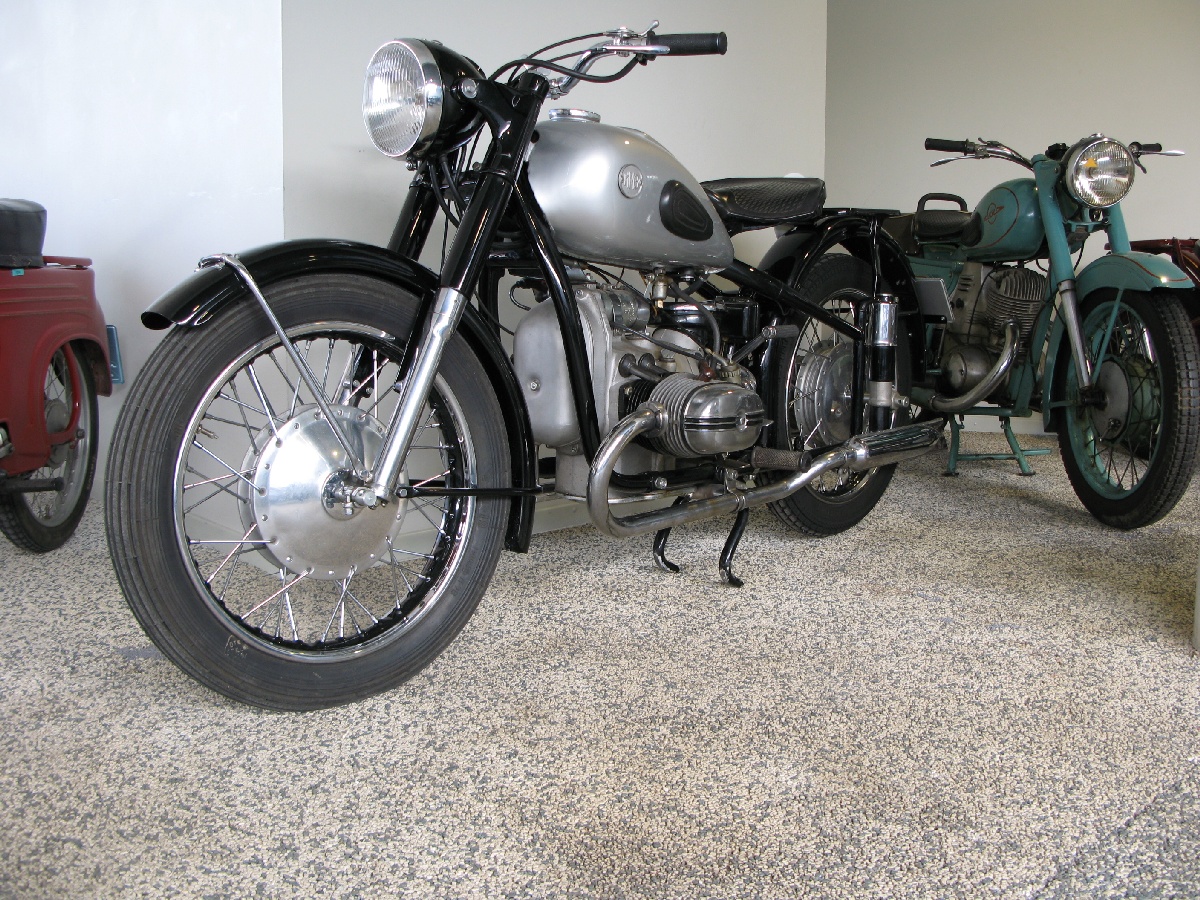 Motorcycle IZ (ИЖ). Riga Motor Museum.