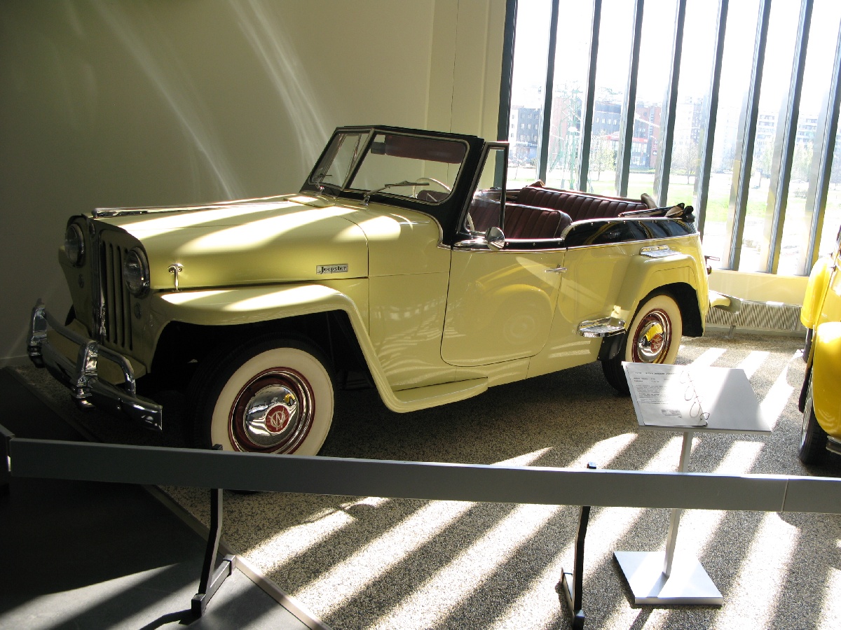 Willys Jeepster Overland. 1949. Рижский Моторный музей.
