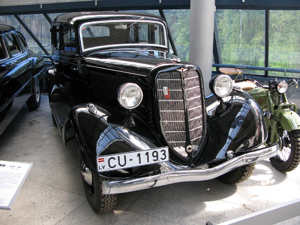GAZ-M1 (ГАЗ-М1). 1936. Riga Motor Museum.