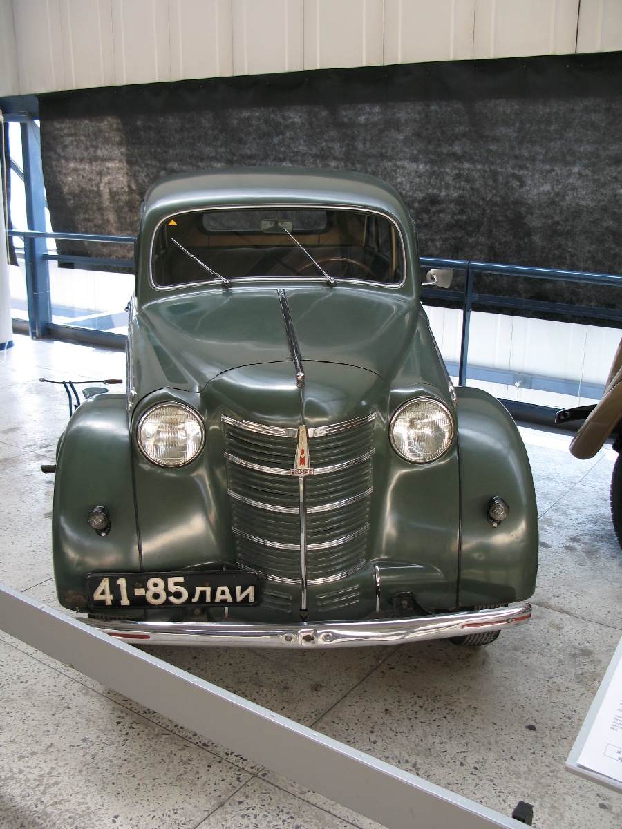 Moskvich 401/420 (Москвич 401/420). 1956. Riga Motor Museum.