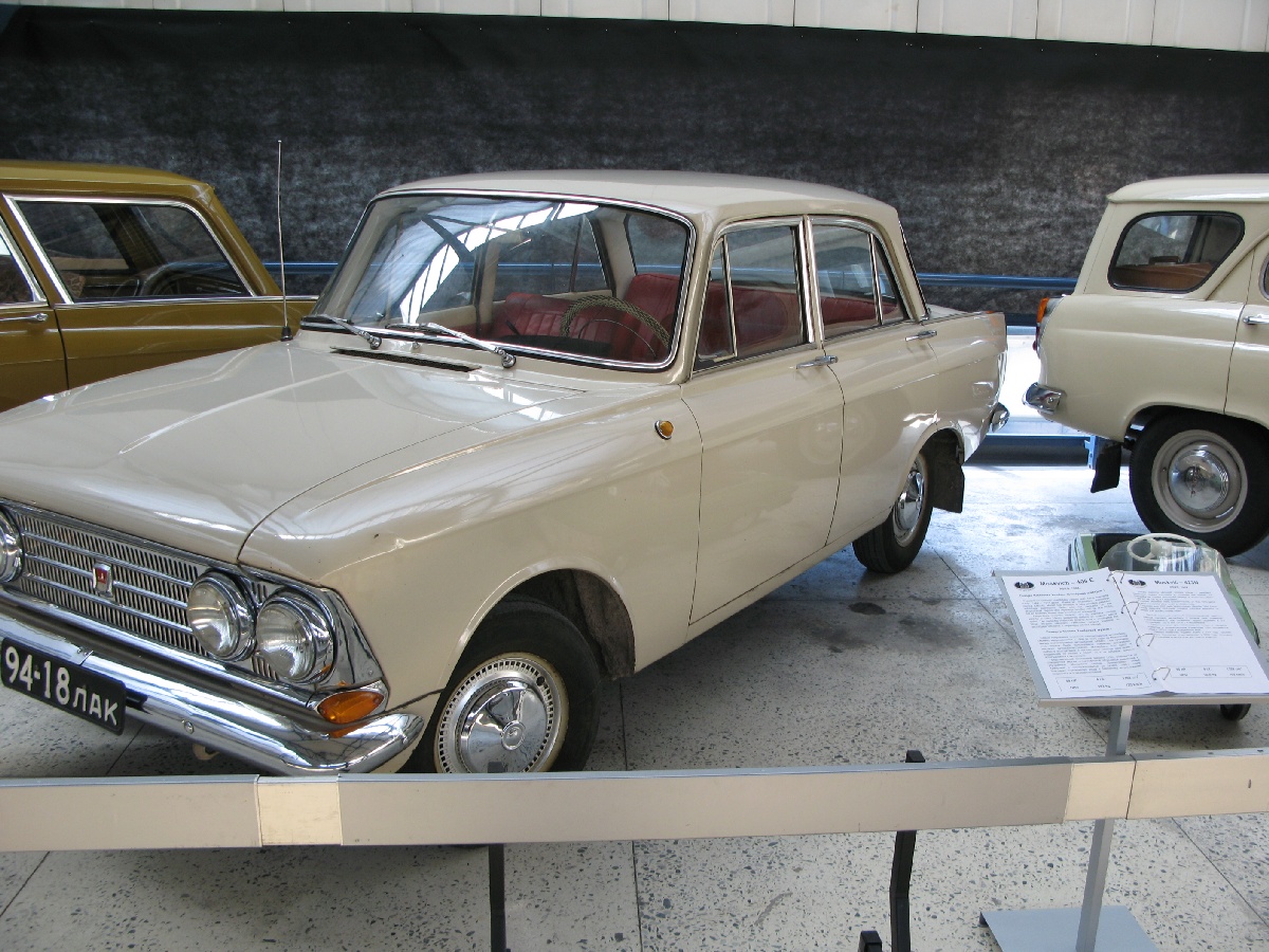Moskvich-408E (Москвич-408Е). 1968. Riga Motor Museum.