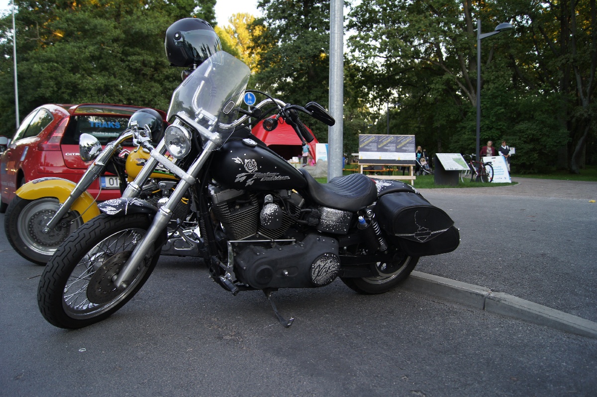 Harley Davidson. Parnu city (Pärnu).