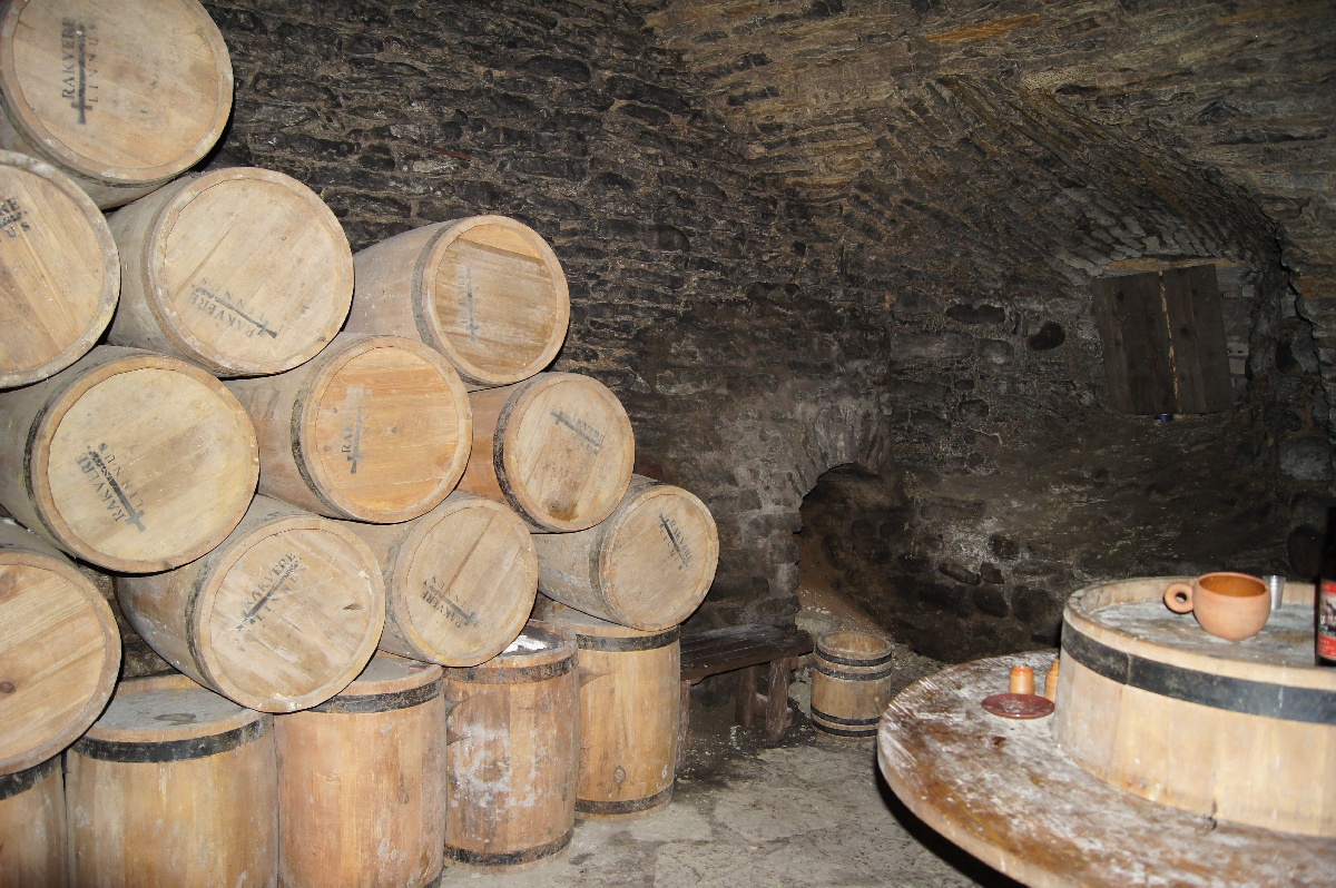 Wine Cellar. Rakvere Castle.
