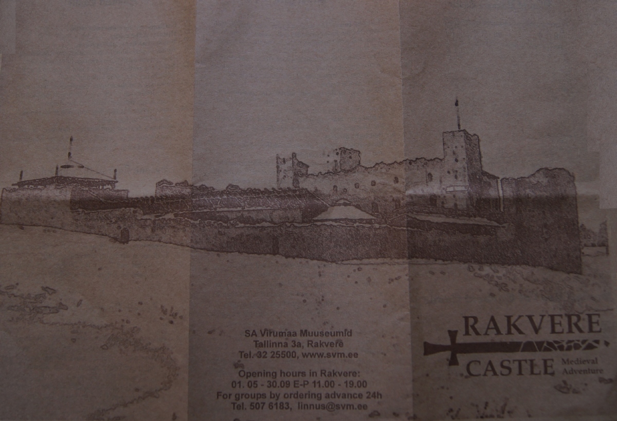 Guide to the castle. Rakvere Castle.