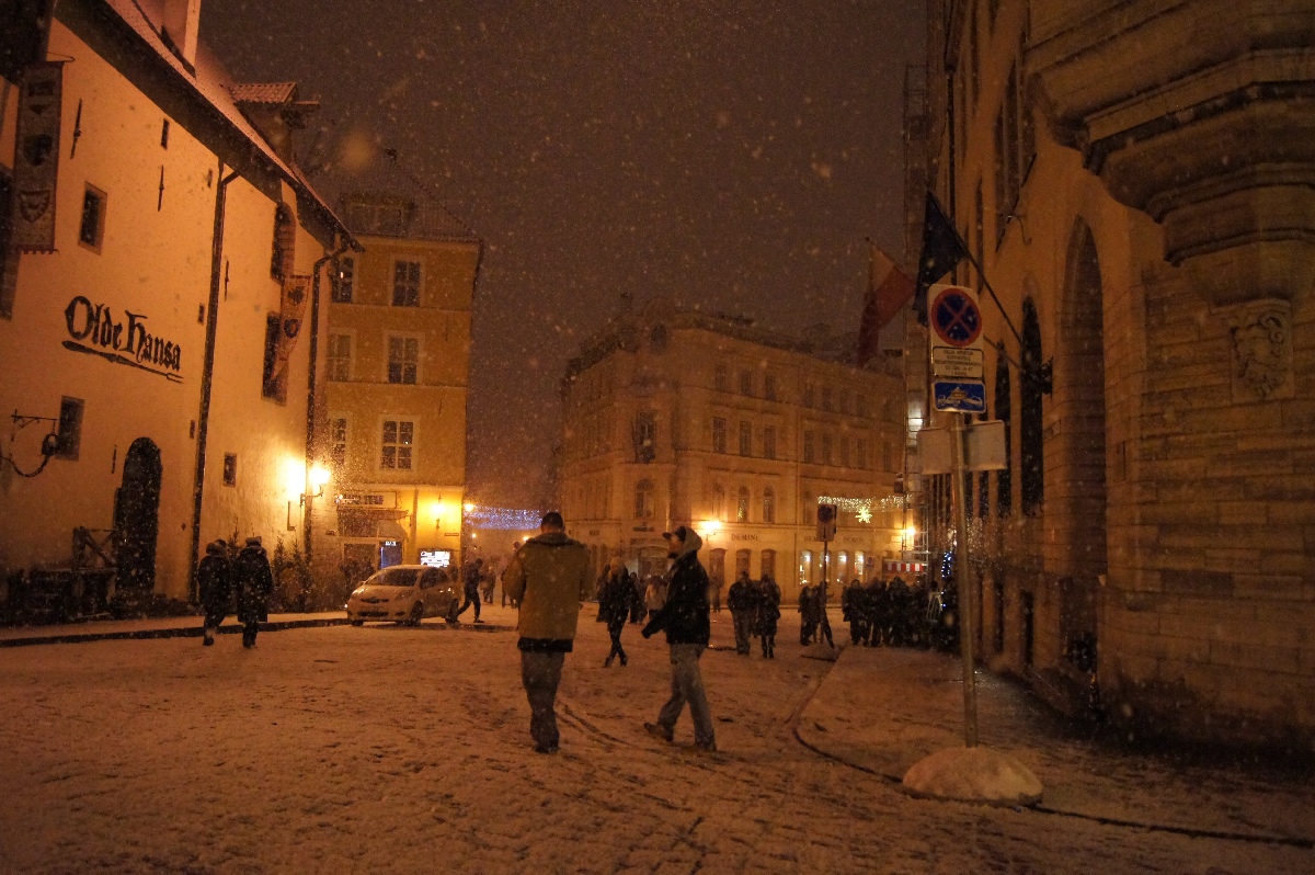  New year 2012, Tallinn, old town.