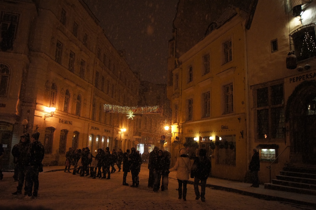  New year 2012, Tallinn, old town.