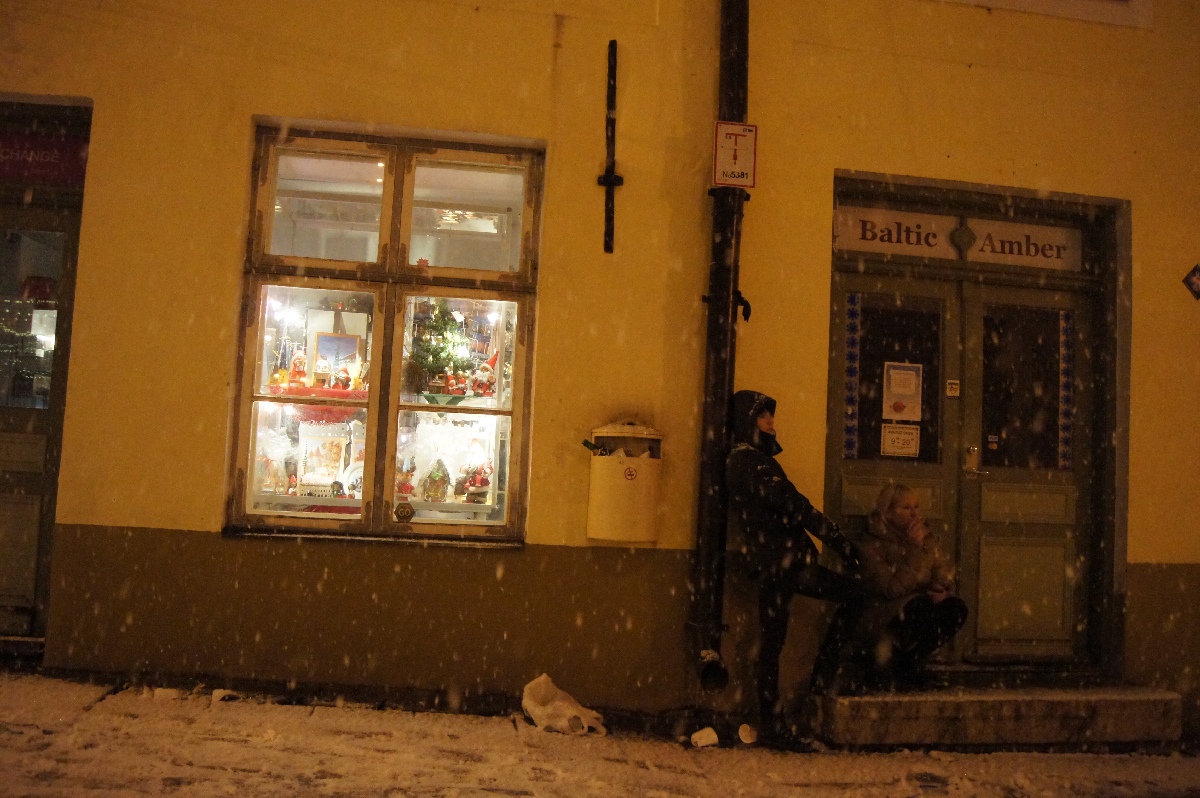  Новый год 2012, Таллинн, старый город.