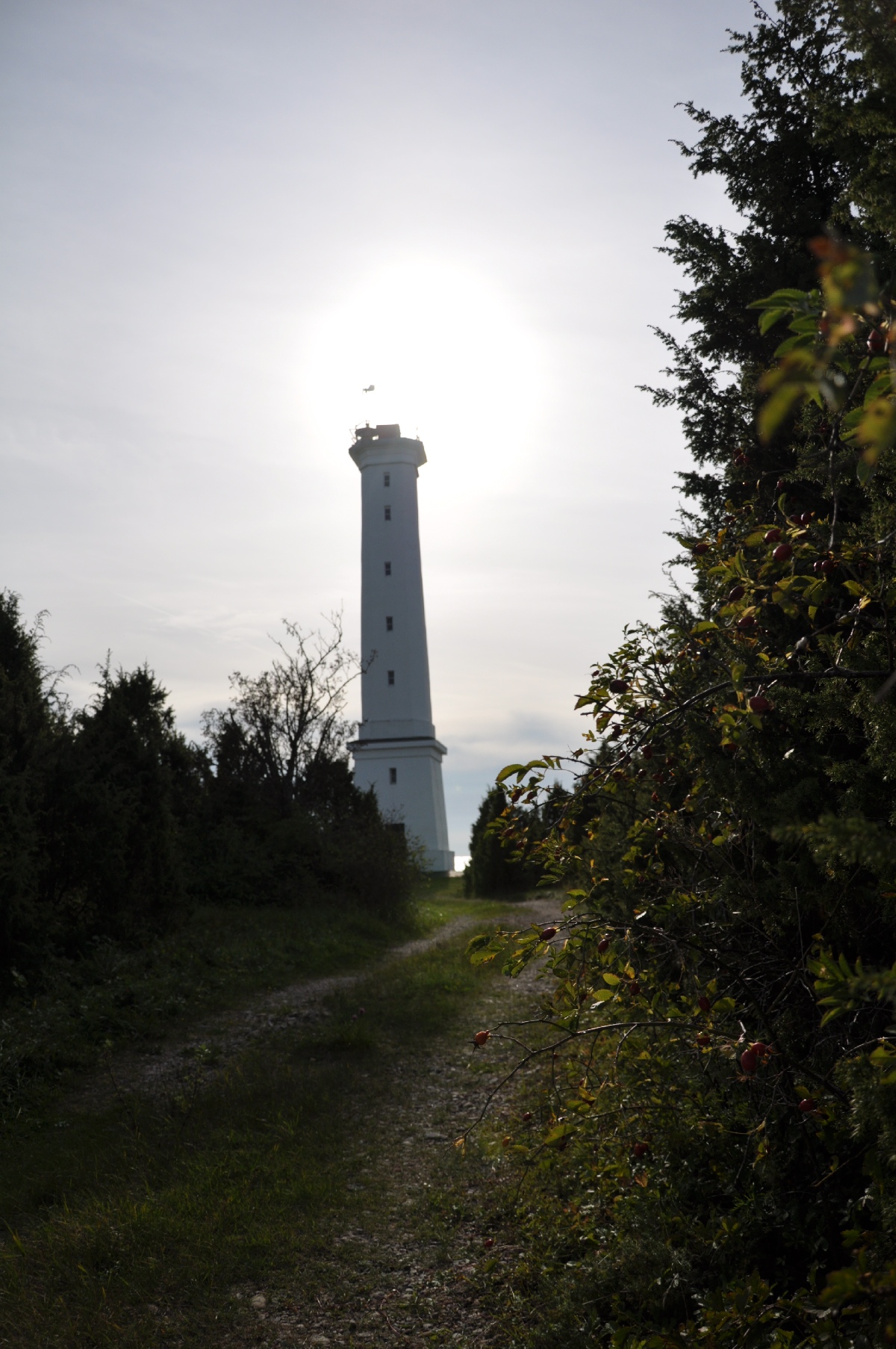 Lighthouse.  Matsi rand 2011. Holiday in Estonia, Matsi beach.