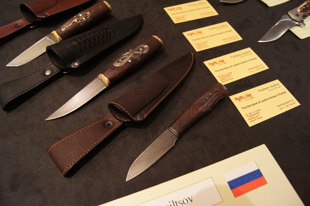 Andrey Vasiltsov. Helsinki Knife Show 2012.