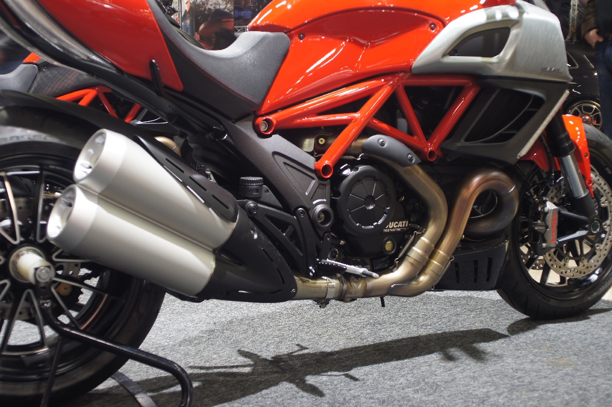 Ducati Diavel ABS. MP 12 Motorcycle Show.