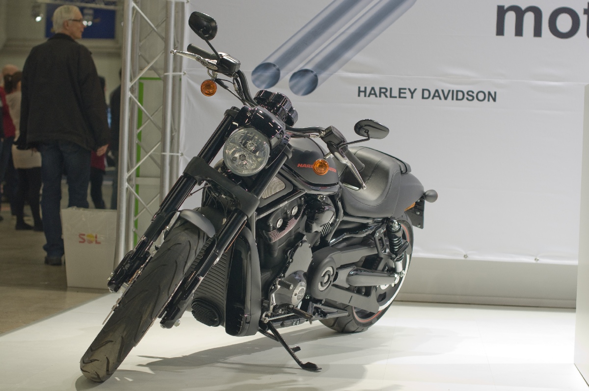 Harley Davidson V-Rod special. MP 12 Motorcycle Show.