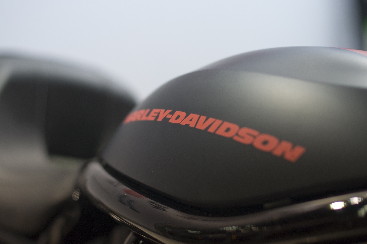 Harley Davidson V-Rod special. MP 12 Motorcycle Show.