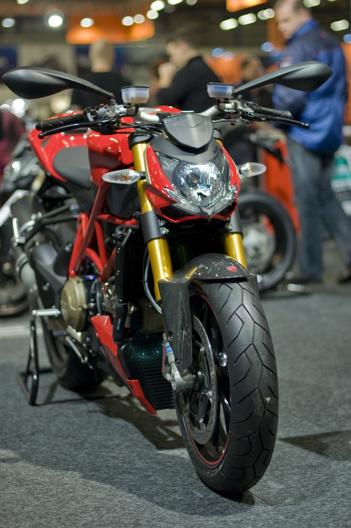 Ducati Streetfighter S. MP 12 Motorcycle Show.