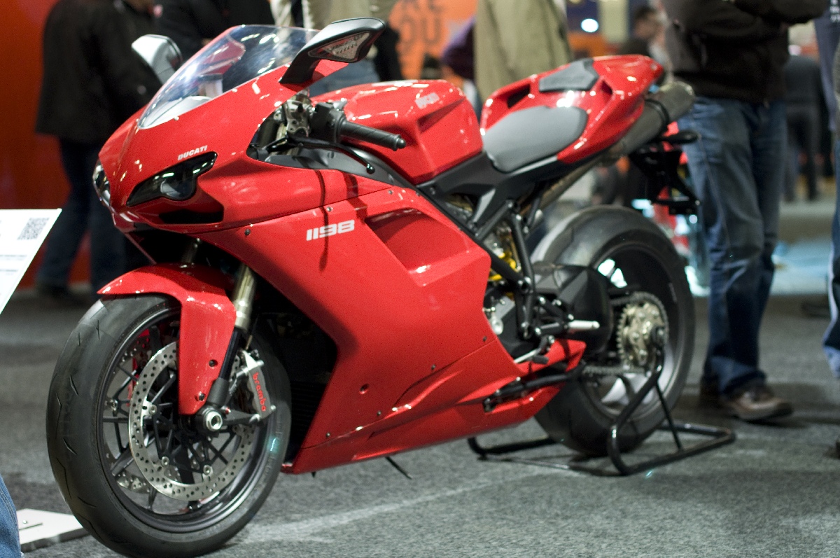 Ducati 1198. MP 12 Motorcycle Show.