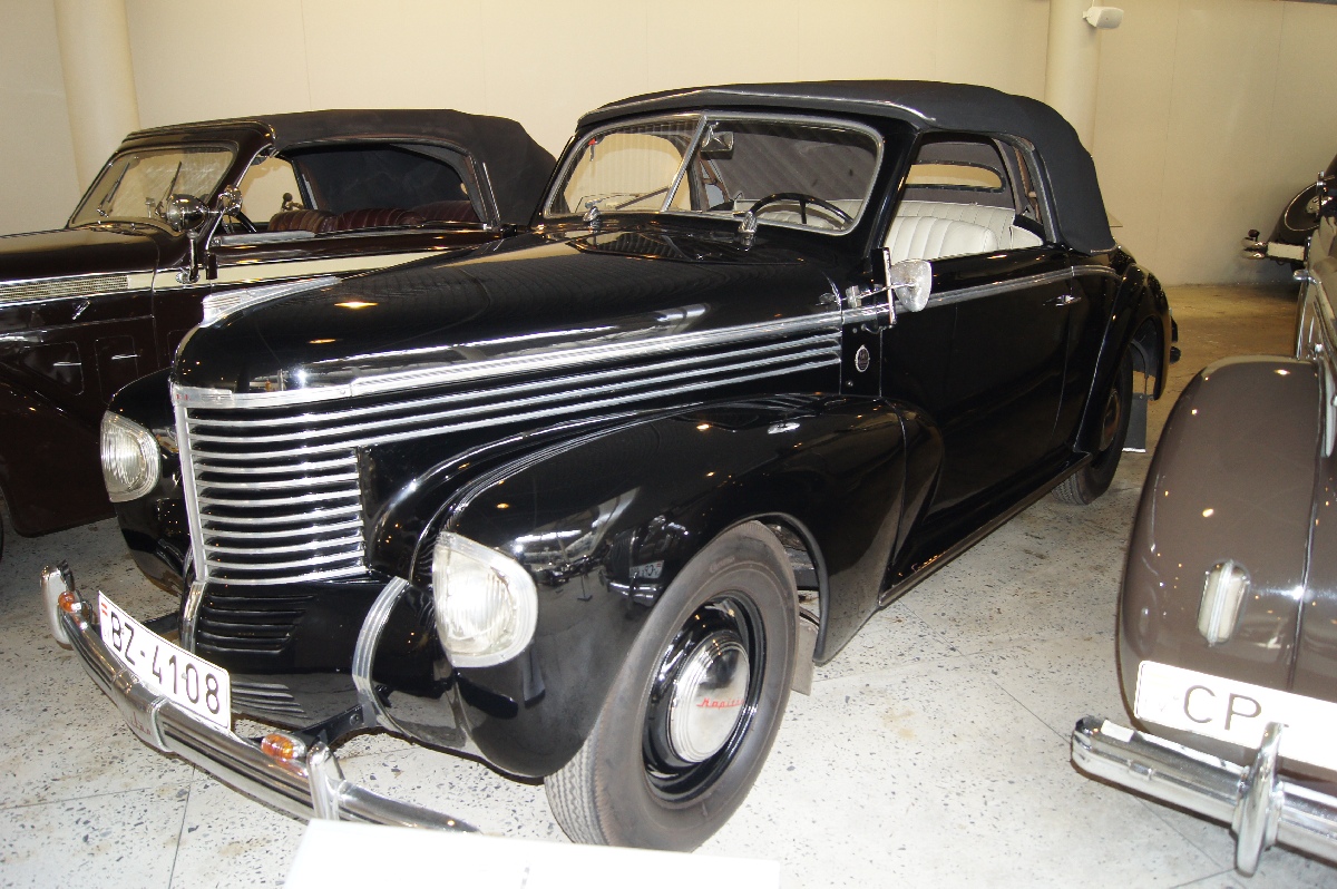 Opel Käpitan, 1939. Рижский Моторный музей.