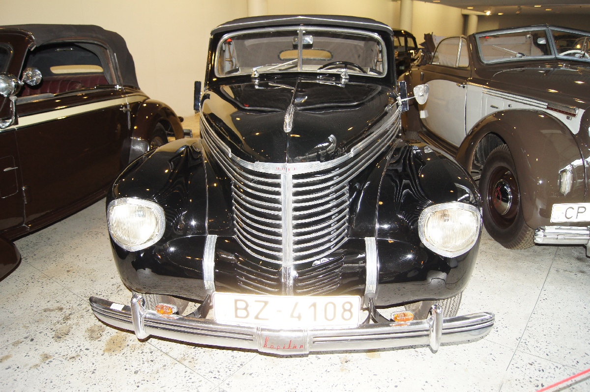 Opel Käpitan, 1939. Riga Motor Museum.