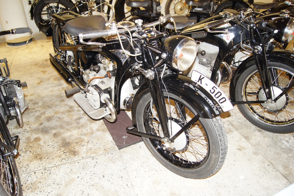 Zündapp K 500. Riga Motor Museum.