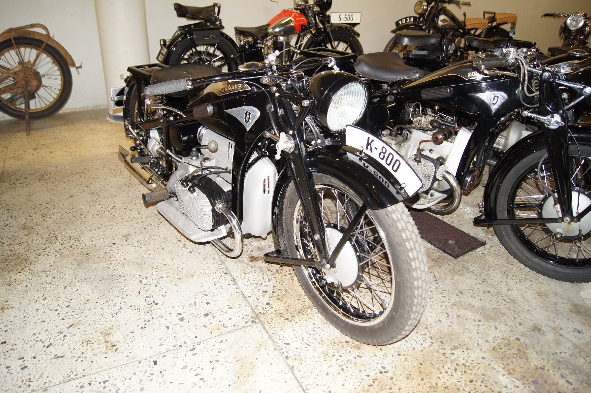 Zündapp K 800. Рижский Моторный музей.