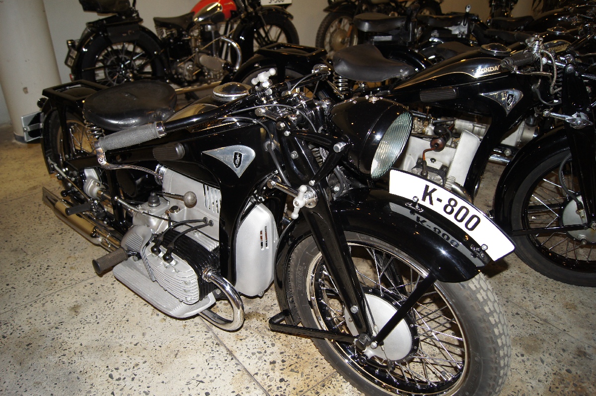 Zündapp K 800. Рижский Моторный музей.