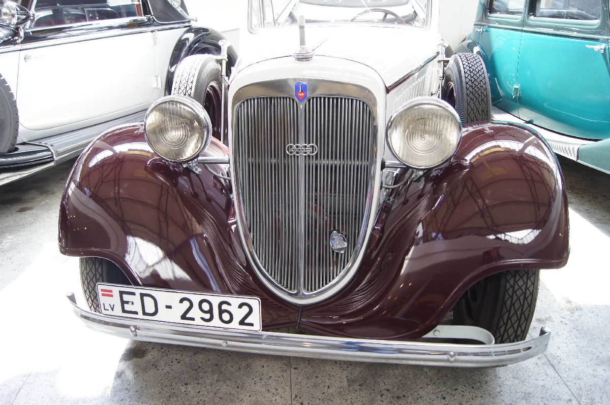 Audi Front UW, 1934. Riga Motor Museum.