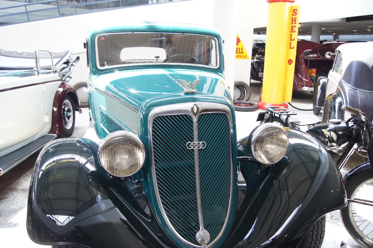 Wanderer W 240, 1935. Рижский Моторный музей.