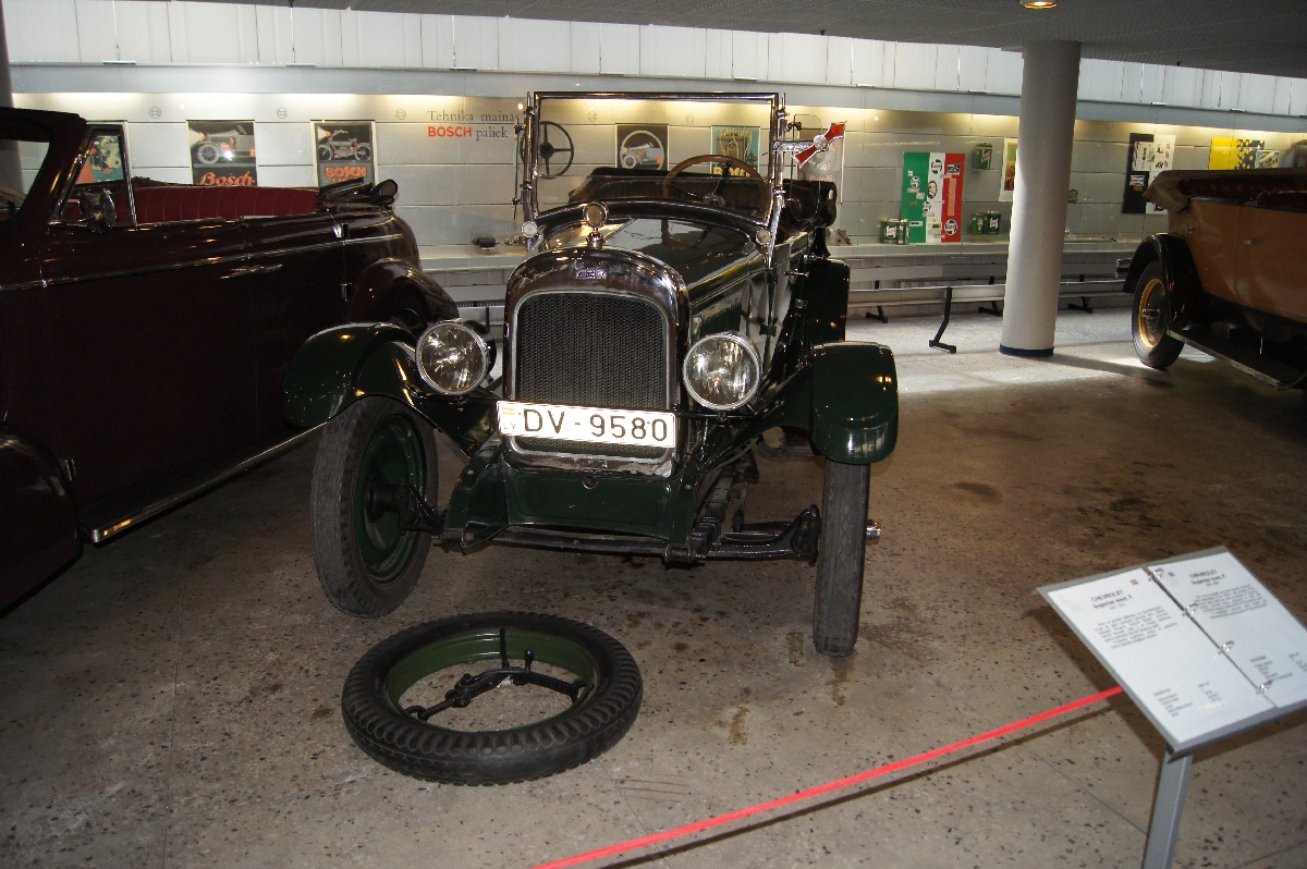 Chevrolet Superior mod. F, 1924. Рижский Моторный музей.