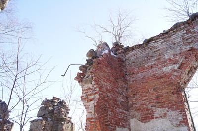 Silla Russian Orthodox Church, ruins