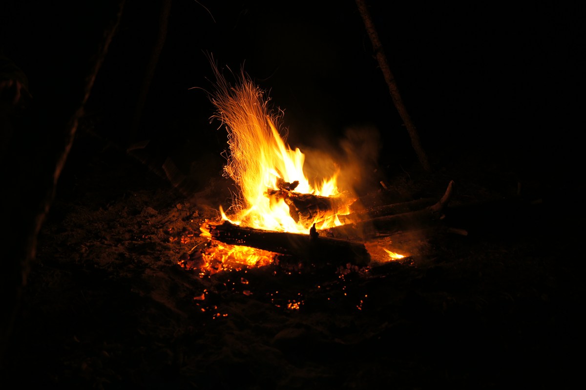 Bonfire. Matsi beach 2013.