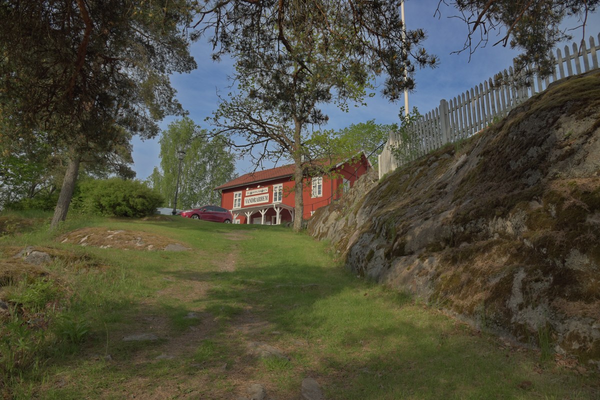  Отель на границе между Швецией и Норвегией. STF Vandrarhem Töcksfors.