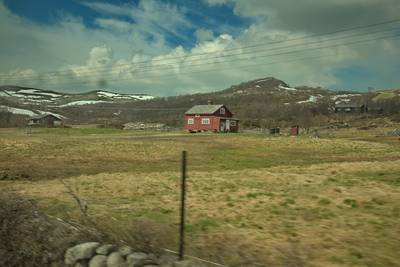 Норвегия. Едем через перевал.