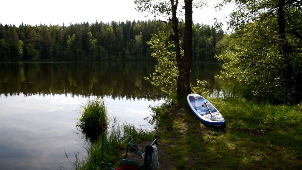  Эстония. Пикниковое место Ярви Пярнярве.