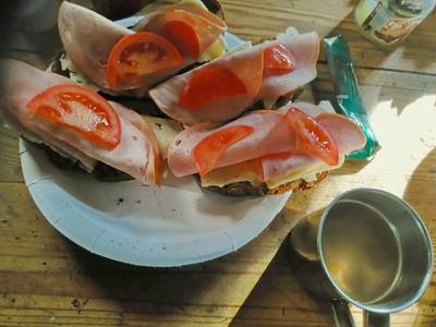 Эстония. Лесной дом Вялламяе и пикниковое место.